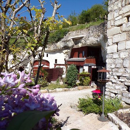 Les Troglos De Beaulieu Bed and Breakfast Loches Eksteriør billede