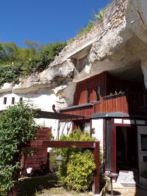 Les Troglos De Beaulieu Bed and Breakfast Loches Eksteriør billede