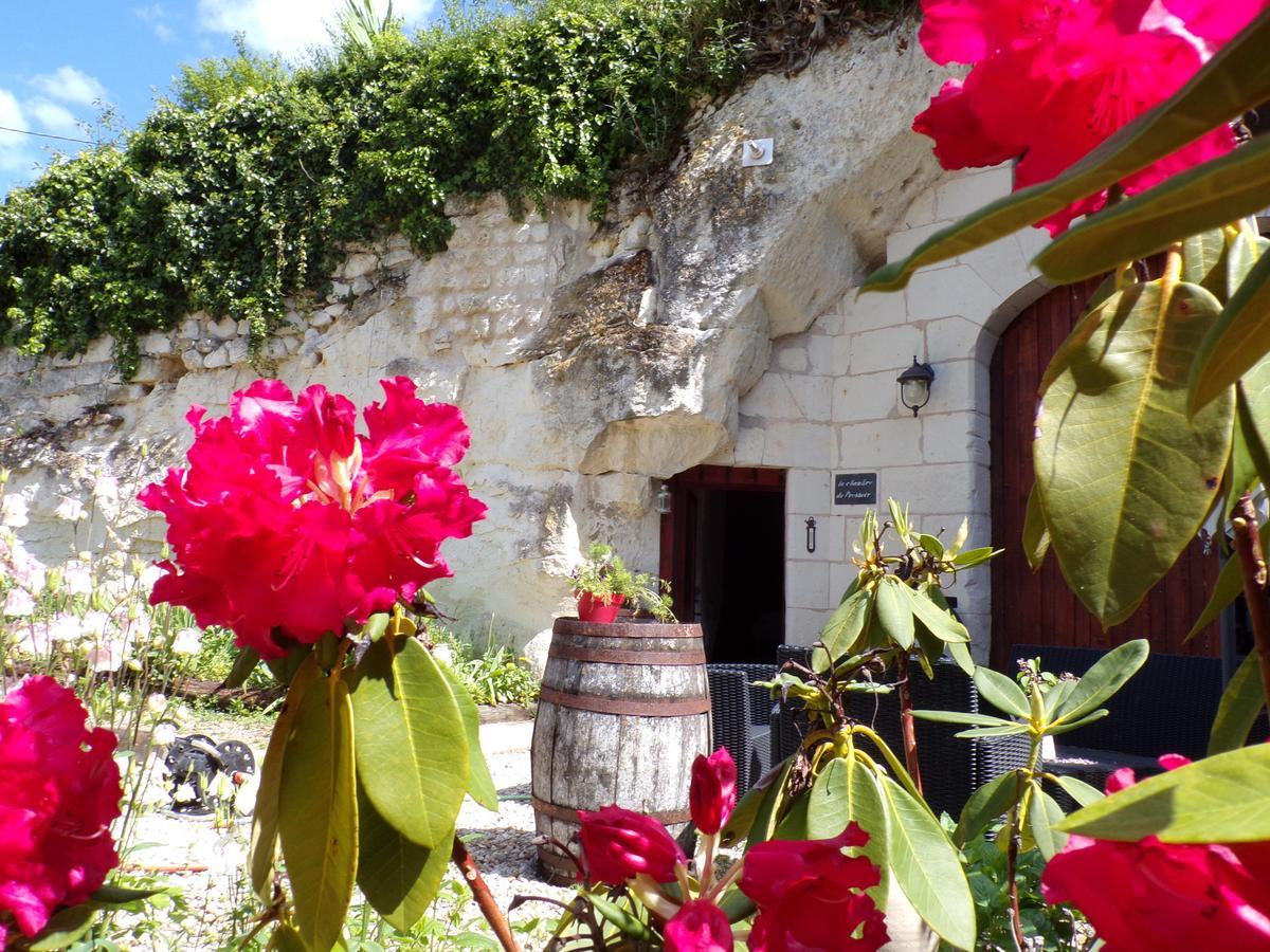 Les Troglos De Beaulieu Bed and Breakfast Loches Eksteriør billede